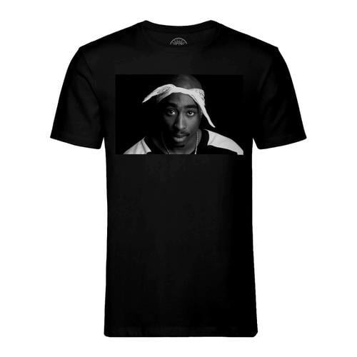 T-Shirt Homme Col Rond Tupac Shakur Portrait Rapper Rap Hip Hop Leg... on Productcaster.