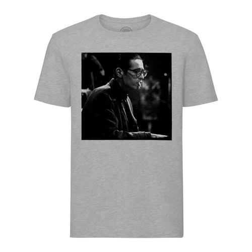 T-Shirt Homme Col Rond Bill Evans Piano Jazz Artiste Noir Et Blanc ... on Productcaster.