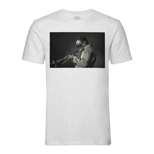 T-Shirt Homme Col Rond Miles Davis Jazz Trompette Artiste Jazzmen 7... on Productcaster.