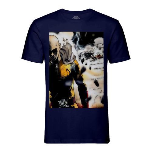 T-Shirt Homme Col Rond Saitaima Boros One Punch Man Manga Anime on Productcaster.