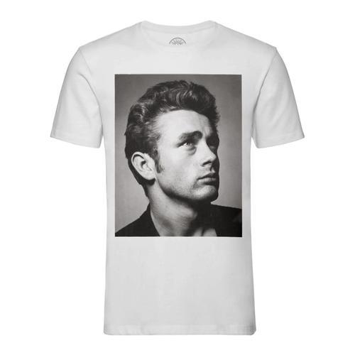 T-Shirt Homme Col Rond James Dean Acteur Photo De Star Célébrité Vi... on Productcaster.