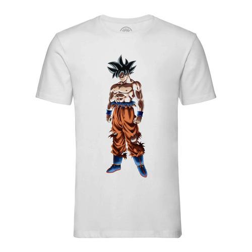 T-Shirt Homme Col Rond Dragon Ball Super Son Goku Déterminé Anime M... on Productcaster.