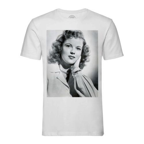 T-Shirt Homme Col Rond Claire Dodd Actrice Photo De Star Célébrité ... on Productcaster.