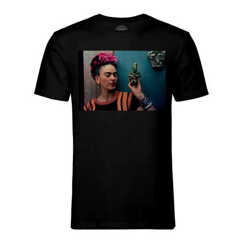 T-Shirt Homme Col Rond Frida Kahlo Artiste Photo De Star Célébrité ... on Productcaster.