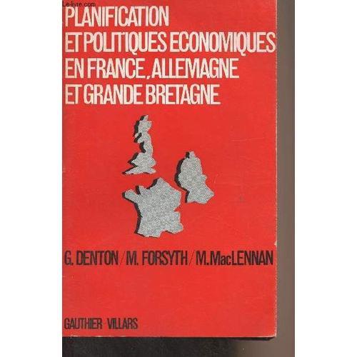 Planification Et Politiques Économiques En France, Allemagne Et Gra... on Productcaster.