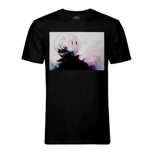 T-Shirt Homme Col Rond Tokyo Ghoul Kaneki Manga Japon on Productcaster.