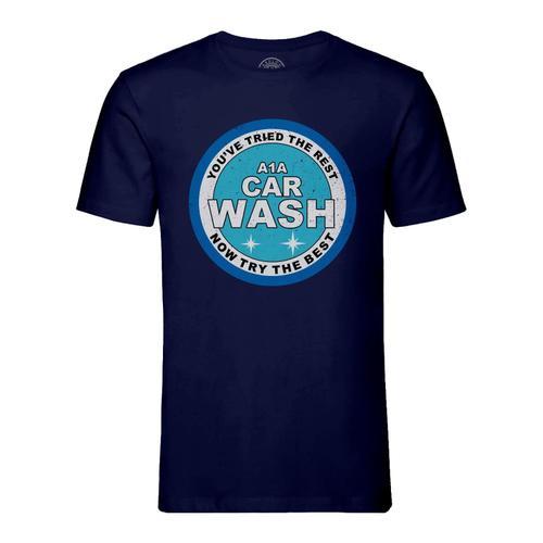 T-Shirt Homme Col Rond A1a Car Wash Geek Jeux Video Serie Tv Film on Productcaster.