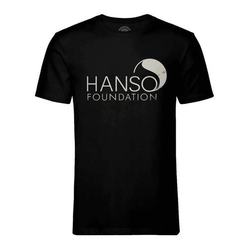 T-Shirt Homme Col Rond Hanso Foundation Geek Jeux Video Serie Tv Film on Productcaster.