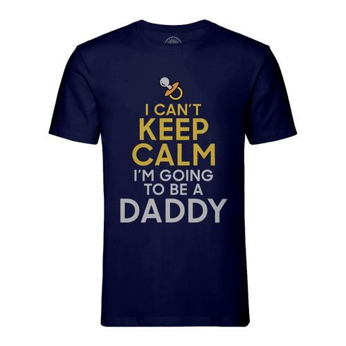 T-Shirt Homme Col Rond I Can't Keep Calm I'm Going To Be A Daddy Pa... on Productcaster.