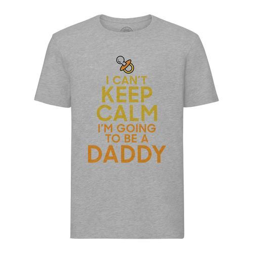 T-Shirt Homme Col Rond I Can't Keep Calm I'm Going To Be A Daddy Pa... on Productcaster.