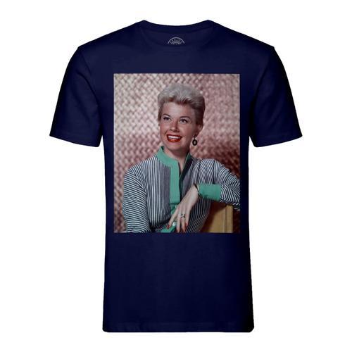 T-Shirt Homme Col Rond Doris Day / Actrice / Photo De Star / Célébr... on Productcaster.