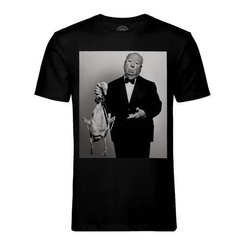 T-Shirt Homme Col Rond Alfred Hitchcock Réalisateur Photo De Star C... on Productcaster.