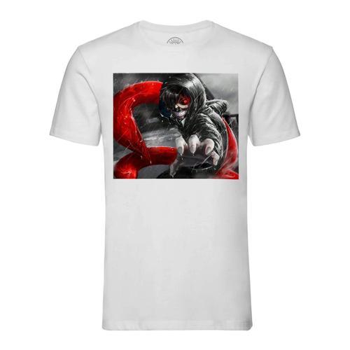 T-Shirt Homme Col Rond Tokyo Ghoul Tentacle Manga Anime Japon on Productcaster.