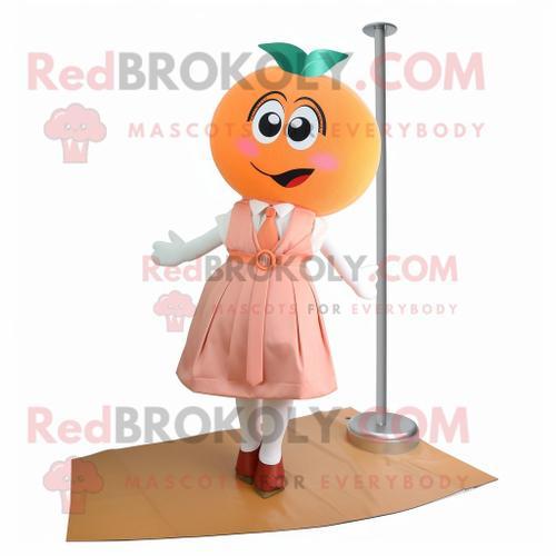 Personnage De Costume De Mascotte Redbrokoly Peach Pendant Habillé ... on Productcaster.