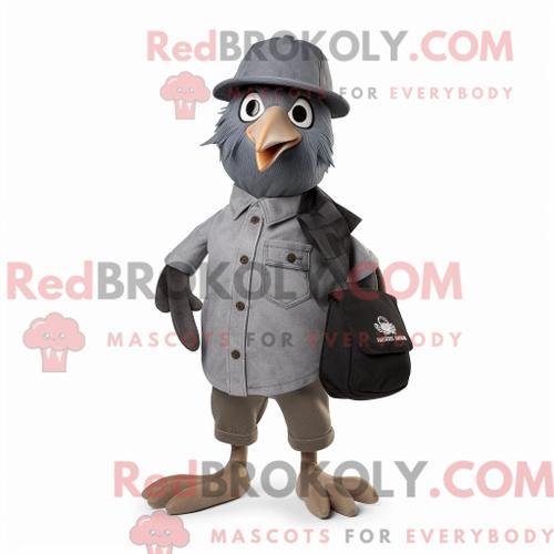 Personnage De Costume De Mascotte Redbrokoly Forest Green Burgers H... on Productcaster.