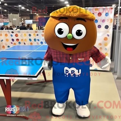 Personnage De Costume De Mascotte Redbrokoly De Table De Ping-Pong ... on Productcaster.