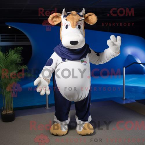 Personnage Mascotte Redbrokoly D Une Vache Marine De Guernesey Habi... on Productcaster.