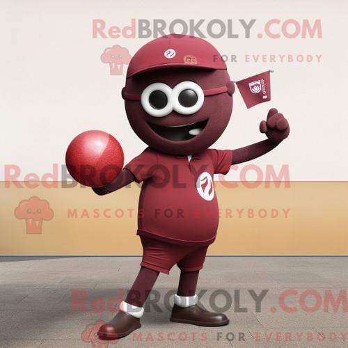 Costume De Mascotte Redbrokoly D Orang-Outan Violet Personnage Habi... on Productcaster.