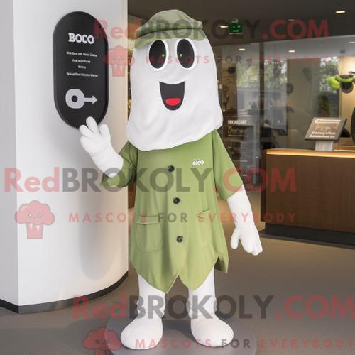 Personnage Mascotte Redbrokoly D Un Bouquet De Fleurs Marine Habill... on Productcaster.