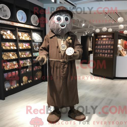 Personnage Mascotte Redbrokoly D Un Boulet De Canon Humain Beige Ha... on Productcaster.