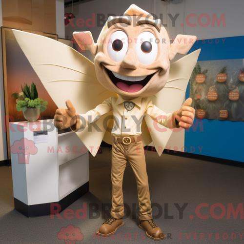 Personnage De Costume De Mascotte Redbrokoly De Fée Des Dents Tan H... on Productcaster.