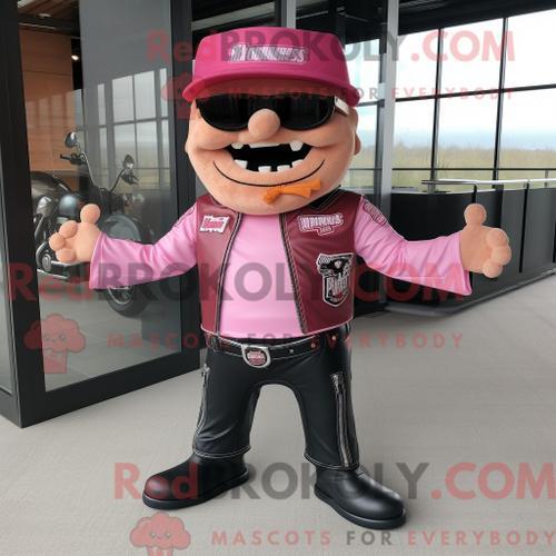 Costume De Mascotte Redbrokoly De Côtes Levées De Barbecue Rose Per... on Productcaster.