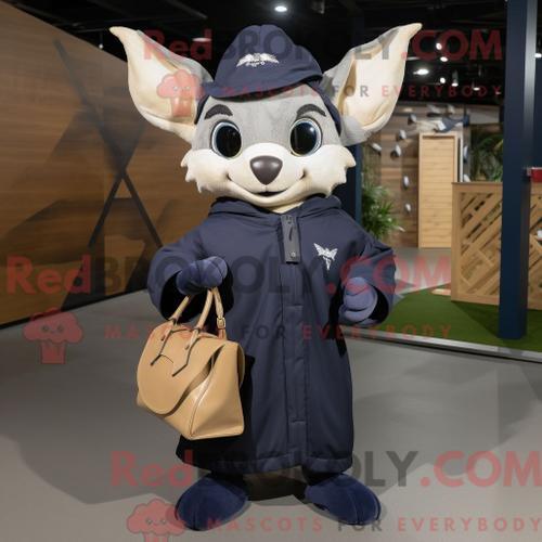 Costume Mascotte Redbrokoly De Chauve-Souris Marine Personnage Habi... on Productcaster.