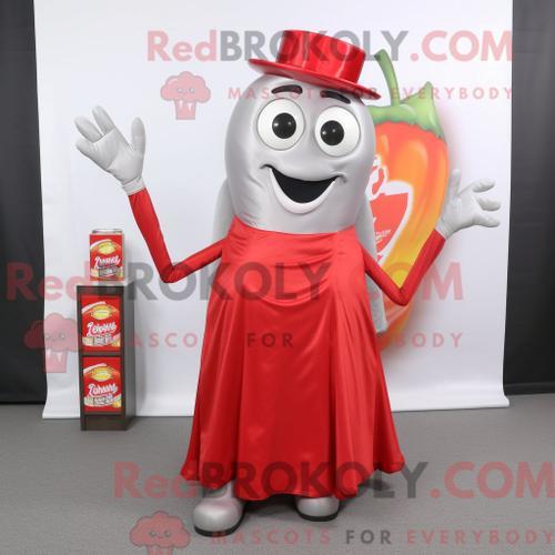 Personnage De Costume De Mascotte Redbrokoly De Bouteille De Ketchu... on Productcaster.