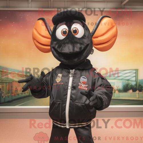 Costume De Mascotte Redbrokoly De Scampi De Crevettes Noires Person... on Productcaster.