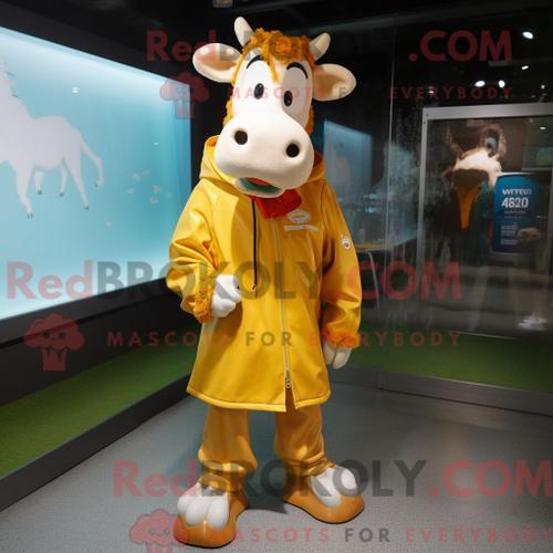 Costume De Mascotte Redbrokoly De Vache En Jersey Personnage Habill... on Productcaster.