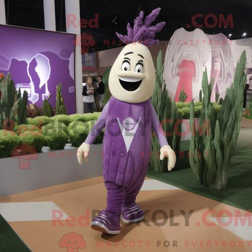 Mascotte Redbrokoly D Asperges Violettes Costume De Personnage Habi... on Productcaster.