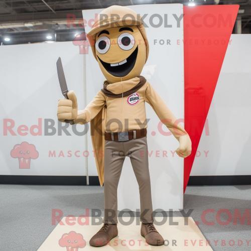 Costume De Mascotte Redbrokoly De Chapeau De Sorcière Argenté Perso... on Productcaster.