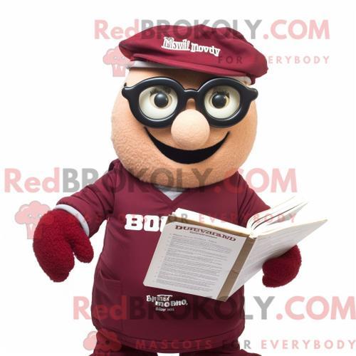 Costume De Mascotte Redbrokoly De Maroon Beef Wellington Habillé D ... on Productcaster.