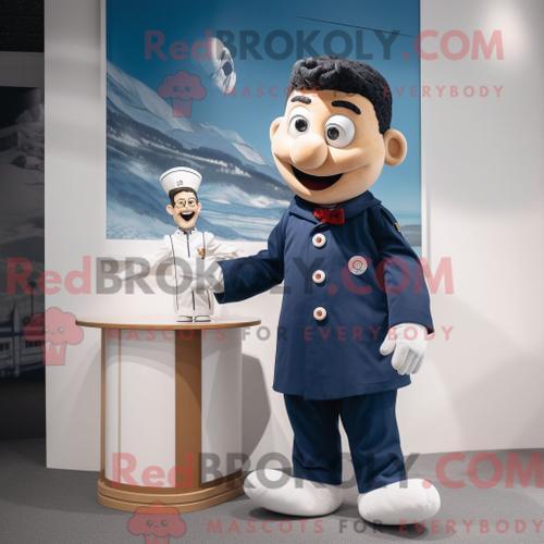 Costume Mascotte Redbrokoly De Moussaka Marine Personnage Habillé D... on Productcaster.