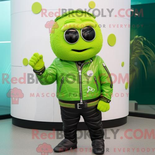 Personnage De Costume De Mascotte Redbrokoly De Lasagne Vert Citron... on Productcaster.