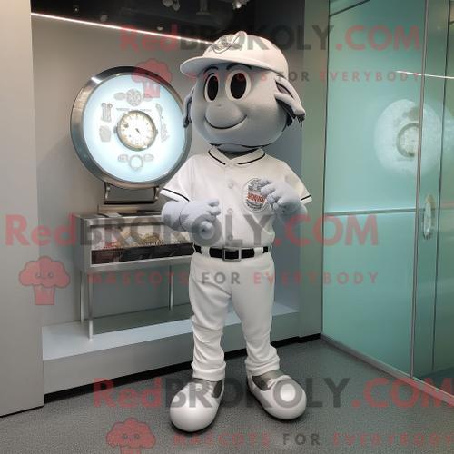 Costume De Mascotte Redbrokoly De Balle De Baseball Argentée Person... on Productcaster.