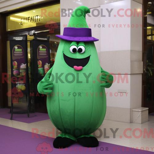 Costume De Mascotte Redbrokoly D Aubergine Verte Personnage Habillé... on Productcaster.