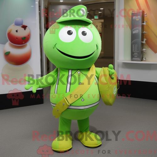 Personnage De Costume De Mascotte Redbrokoly Aglet Vert Citron Habi... on Productcaster.