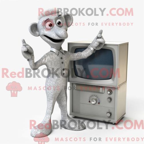 Personnage De Costume De Mascotte Redbrokoly De Silver Television H... on Productcaster.