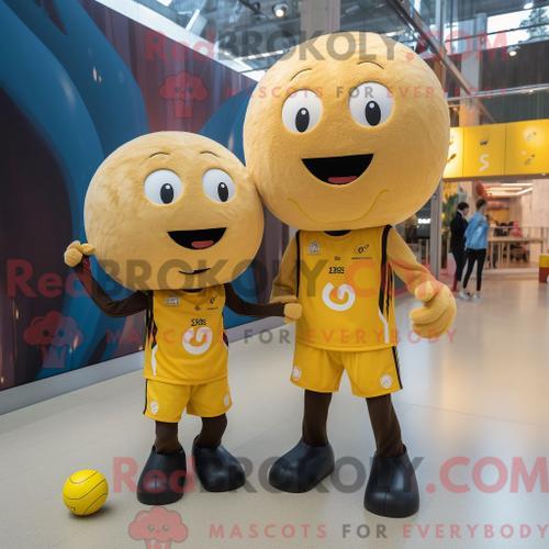 Personnage De Costume De Mascotte Redbrokoly De Ballon De Volley-Ba... on Productcaster.