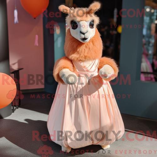 Costume De Mascotte Redbrokoly De Lama Pêche Personnage Habillé Ave... on Productcaster.