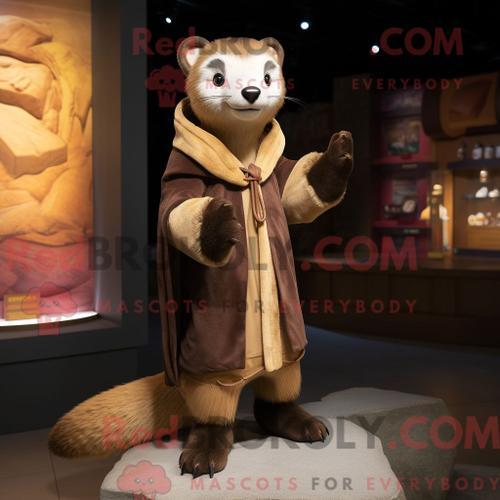 Costume De Mascotte Redbrokoly De Maroon Gosling Habillé Avec Une C... on Productcaster.