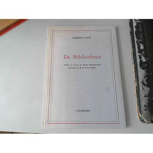 De Bibliotheca on Productcaster.