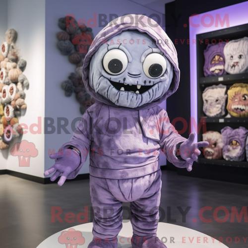 Personnage De Costume De Mascotte Redbrokoly De Lavande Undead Habi... on Productcaster.