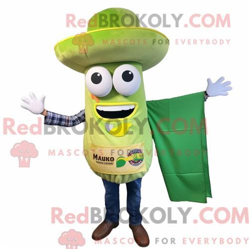 Costume Mascotte Redbrokoly D Enchiladas Vertes Personnage Habillé ... on Productcaster.