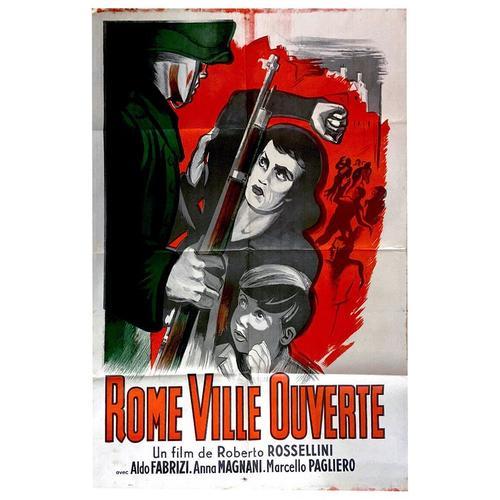 Rome, Ville Ouverte (Roma Citta Aperta) - Véritable Affiche De Ciné... on Productcaster.