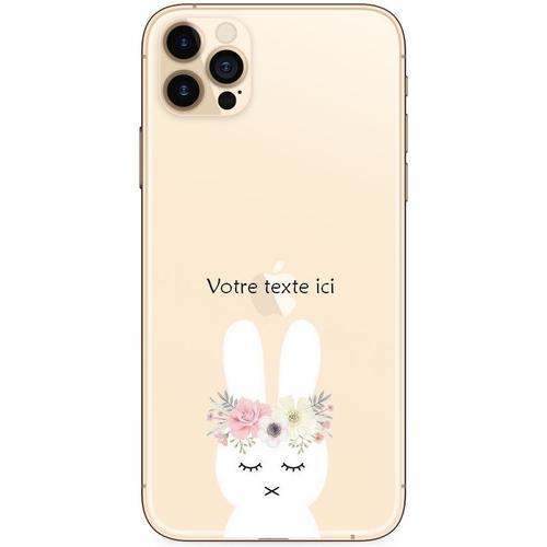 Coque Iphone 13 Lapin Personnalisee Fleur Kawaii on Productcaster.