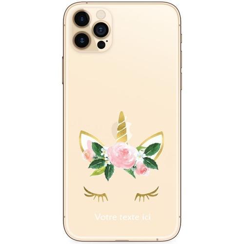 Coque Iphone 13 Licorne Personnalisee Eyes Rose Unicorn on Productcaster.