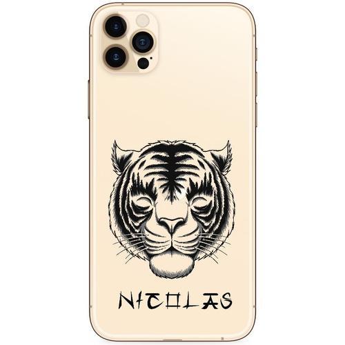 Coque Iphone 13 Tigre Samourai Personnalisee on Productcaster.