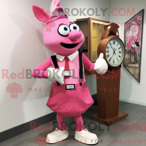 Costume De Mascotte Redbrokoly Magenta Para Commando Habillé Avec U... on Productcaster.